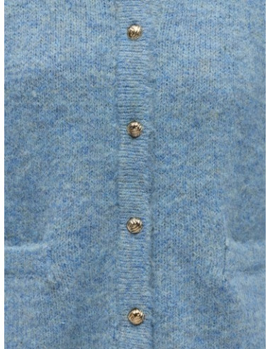 ObjSaggia Knit Cardigan | Blue