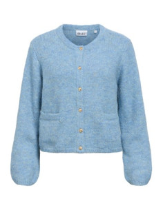 ObjSaggia Knit Cardigan | Blue 2