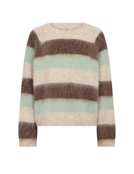 MmSuvi Stripe Knit  | Green