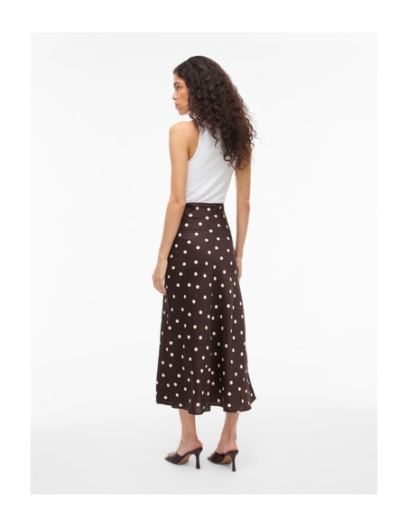 ViEllette Midi Skirt | Coffee