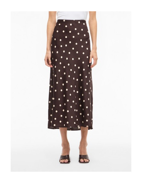 ViEllette Midi Skirt | Coffee