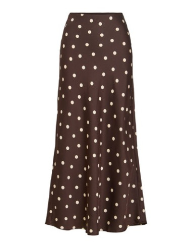 ViEllette Midi Skirt | Coffee