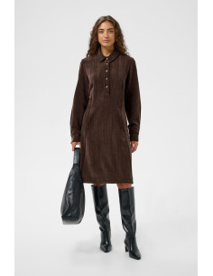 CuAnnike Dress | Coffe