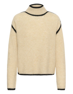 CuJia Katrina Turtleneck | Whitecap 2