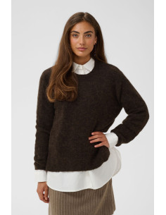 CuBiebber Cacheia Pullover | Coffee