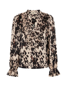Melba Pleat Blouse | Earth 2