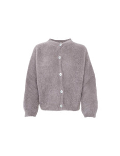 BcBjoerk Knit Cardigan  | Taupe