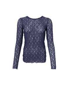 BcCecily Lace Blouse | Navy 2
