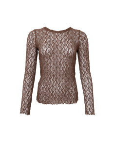 BcCecily Lace Blouse | Coffee