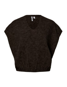 PcAllie Knit Vest | Fudge 2
