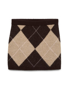 VmDarla Short Skirt | Chocolate 2