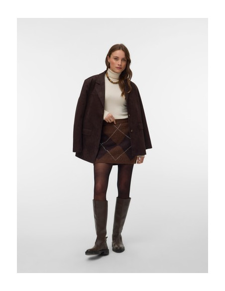 VmDarla Short Skirt | Brown