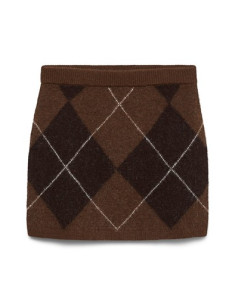 VmDarla Short Skirt | Brown 2