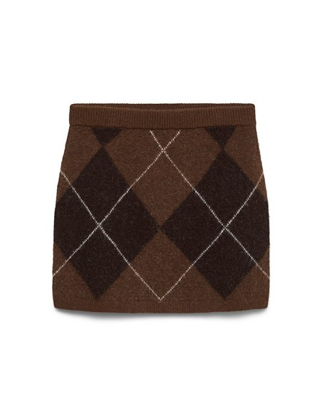 VmDarla Short Skirt | Brown