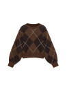 VmDarla O-neck Pullover | Brown
