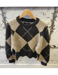 VmDarla O-neck Pullover | Chocolate