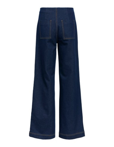 ObjDaili HW Jeans | DkBlue |