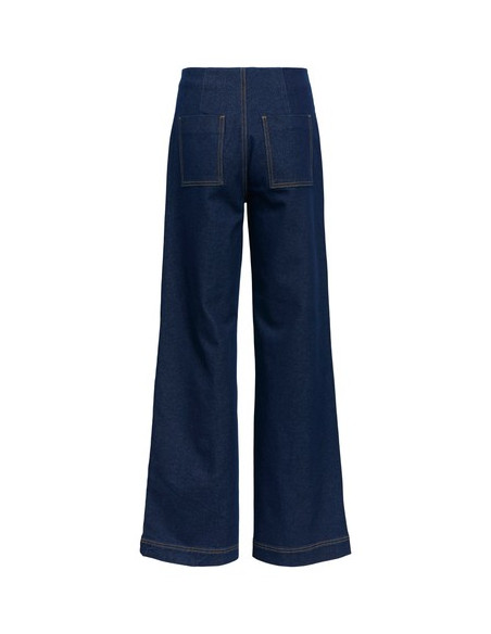 ObjDaili HW Jeans | DkBlue |