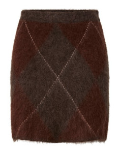 YasArgy Mohair Skirt | Coffee