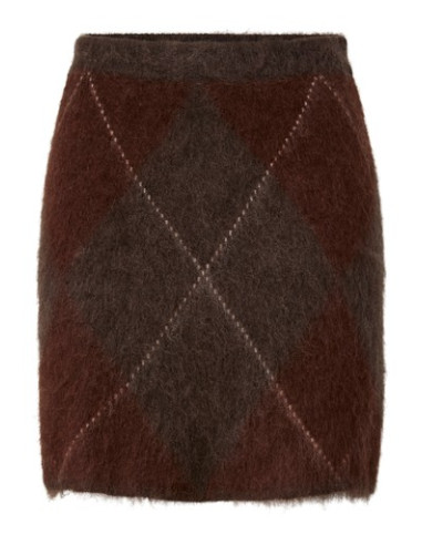 YasArgy Mohair Skirt | Coffee