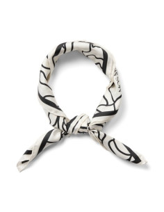 MmRose Net Scarf | Ecru