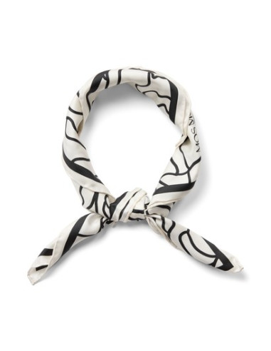 MmRose Net Scarf | Ecru