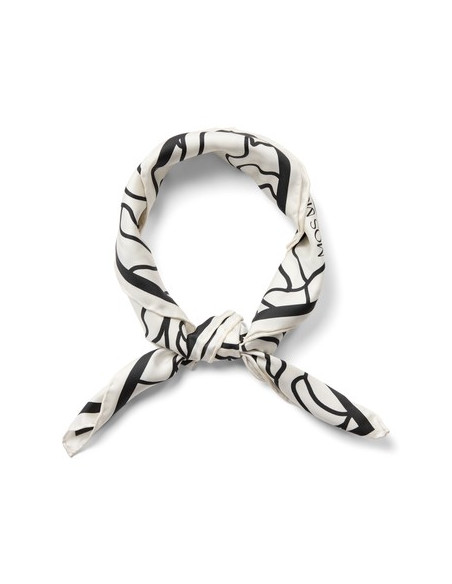 MmRose Net Scarf | Ecru