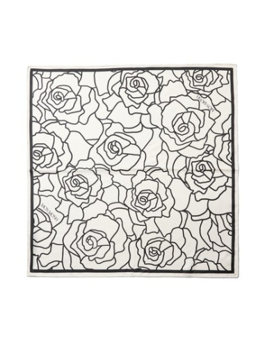 MmRose Net Scarf | Ecru