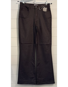 ObjBelle 7/8 Coated Pants | Brown