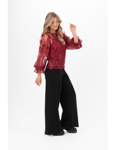 Amandine Blouse | Red 2