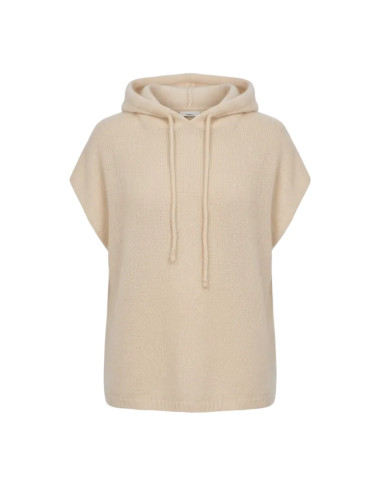 Zoe Mohair Hoodie | Taupe