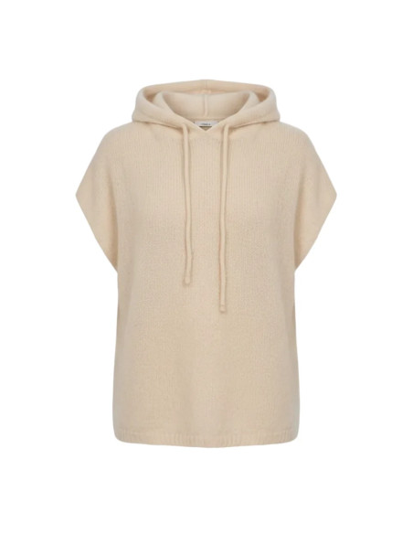 Zoe Mohair Hoodie | Taupe