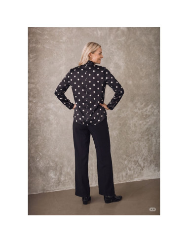 Osla Bow Blouse | Black