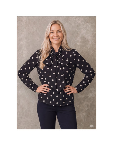 Osla Bow Blouse | Black