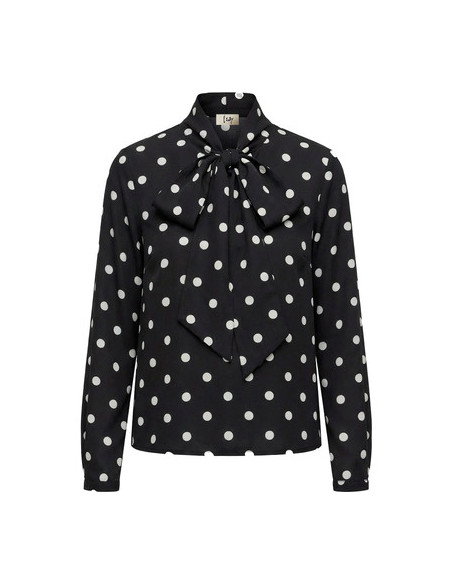 Osla Bow Blouse | Black