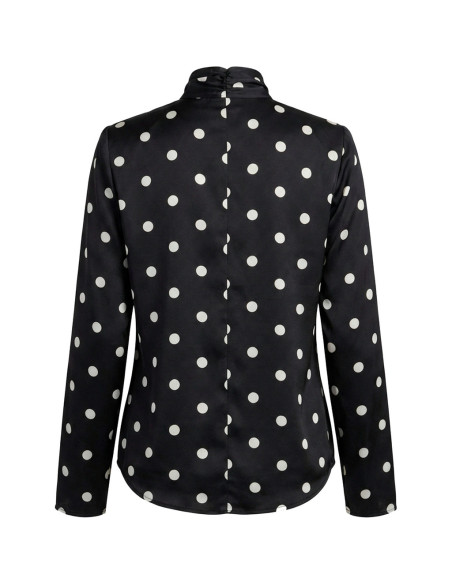Osla Bow Blouse | Black