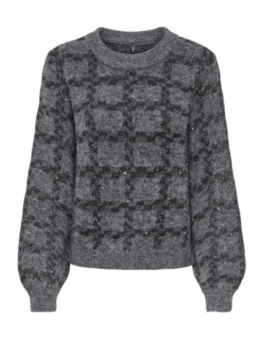 OnlDoffa Glitter Knt | DkGrey