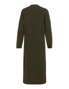 ViLiga V-Neck Knit Dress | Forest 2