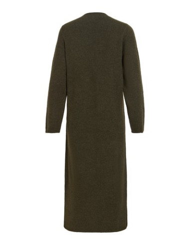 ViLiga V-Neck Knit Dress | Forest