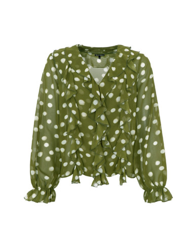 BcMerida Blouse | Lime