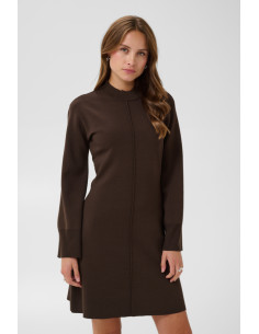 UzdinaSZ Knit Dress | Chocolate