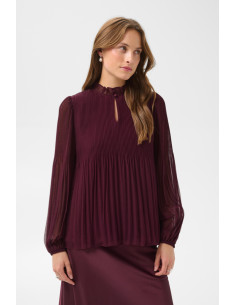UlaiaSZ Blouse | Wine