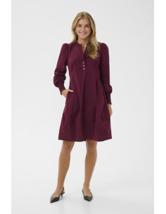 CuLoretta Antoinett Dress | Zinfandel