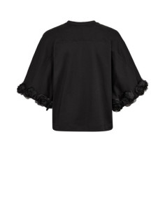 MmRosette O-SS Tee | Black 2