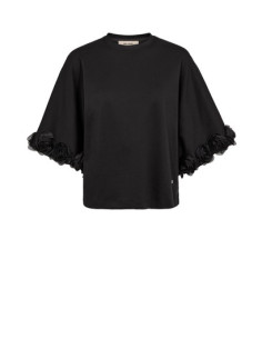 MmRosette O-SS Tee | Black